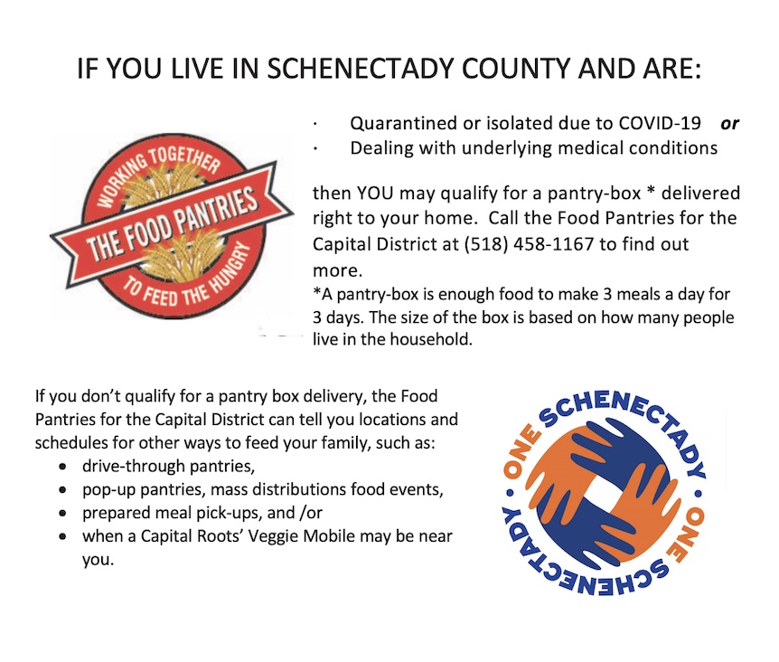 News you can use to help feed families in Schenectady County